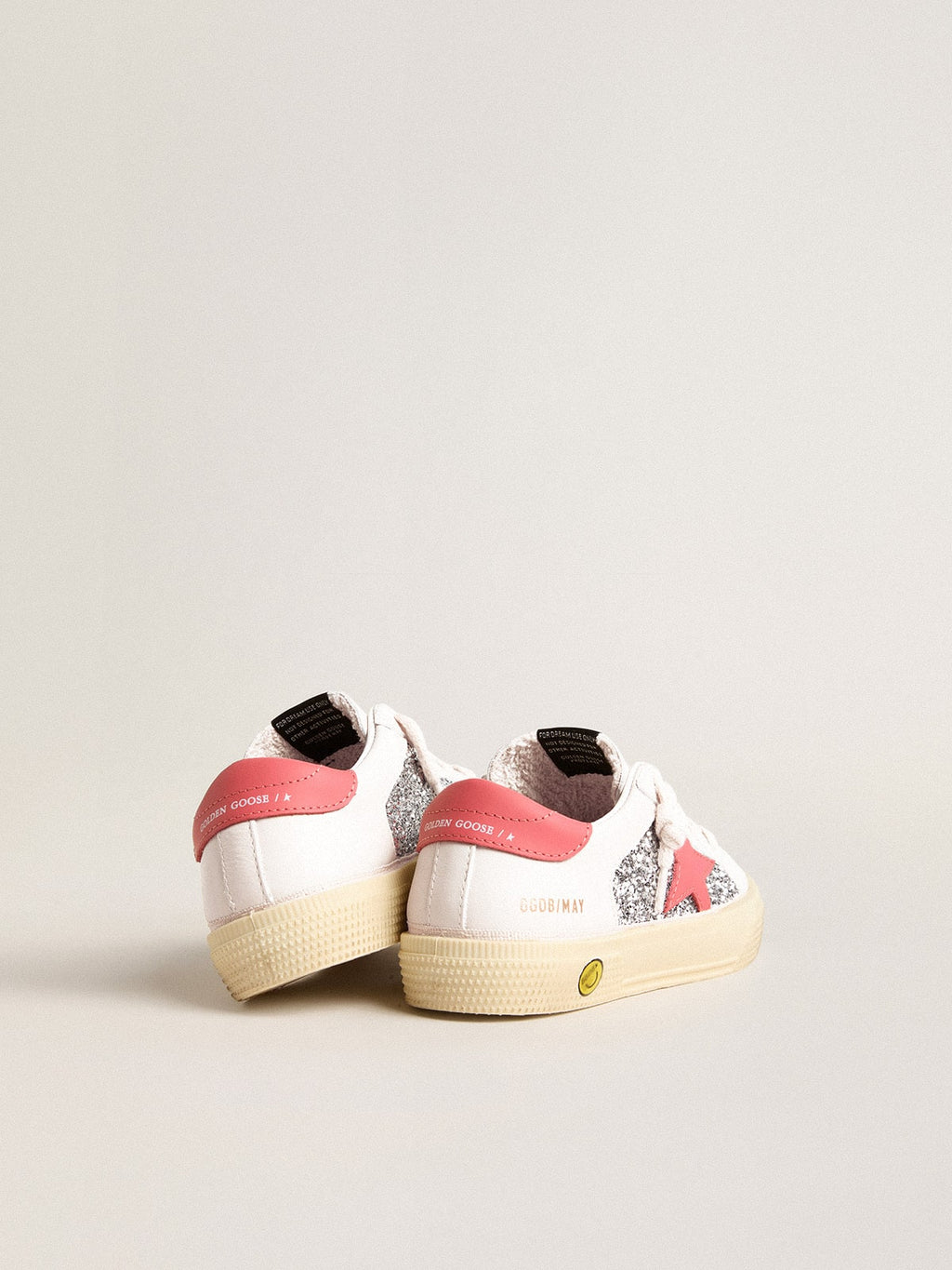 Junior May with red leather star and heel tab| Golden Goose