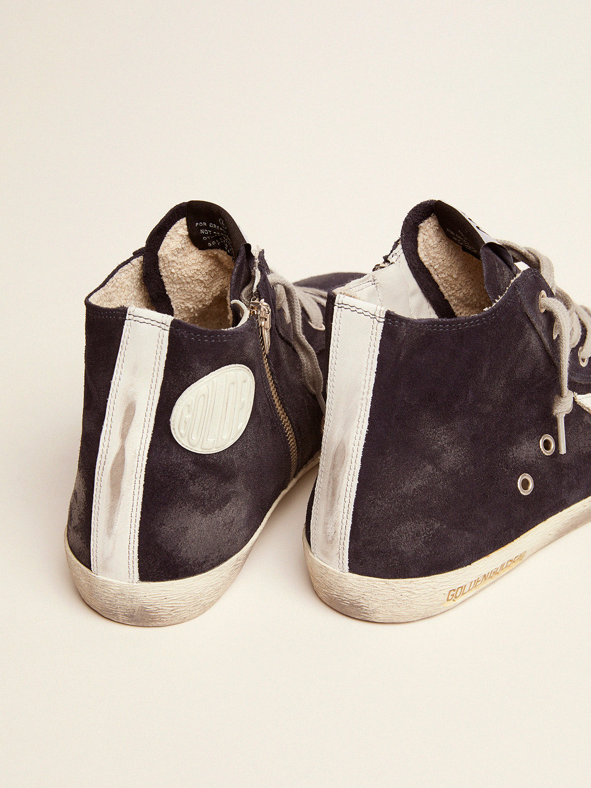 Men's Francy in leather with leather star and heel tab| Golden Goose