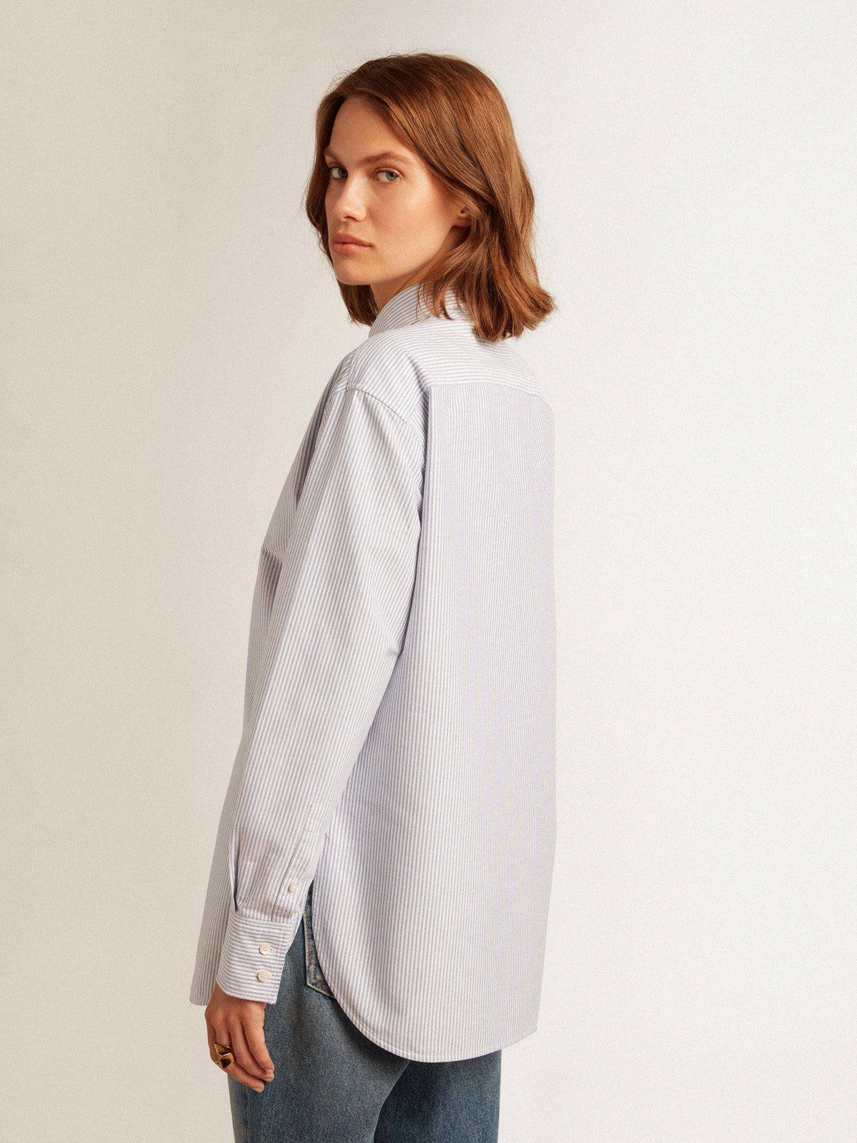 Women's striped shirt| Golden Goose