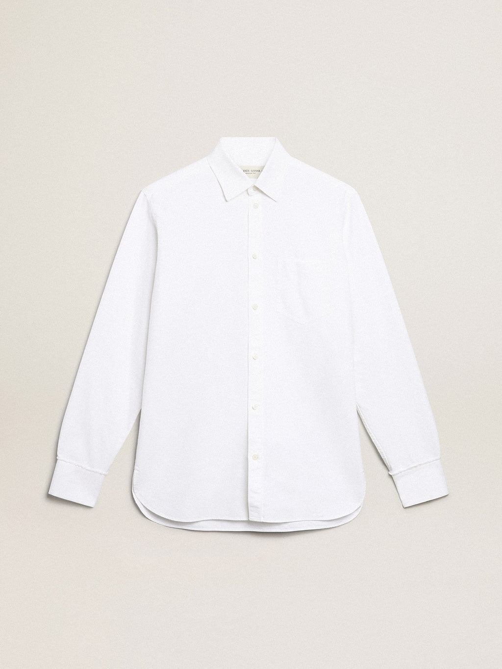 White cotton shirt| Golden Goose