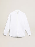 White cotton shirt| Golden Goose