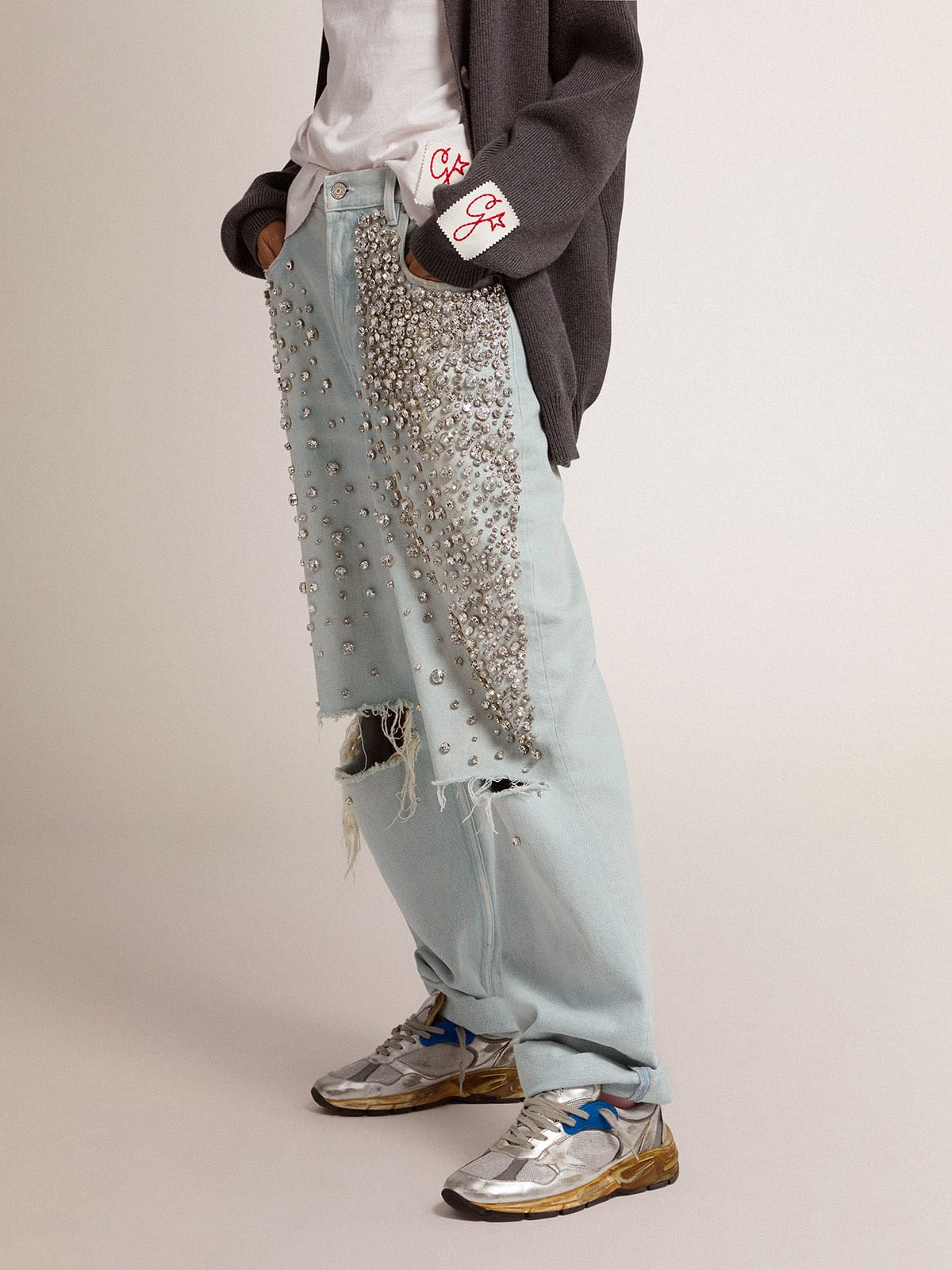 Women's Dad-Star silver| Golden Goose