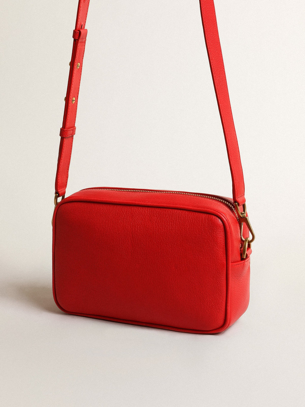 Women's Star Bag in bright red leather| Golden Goose