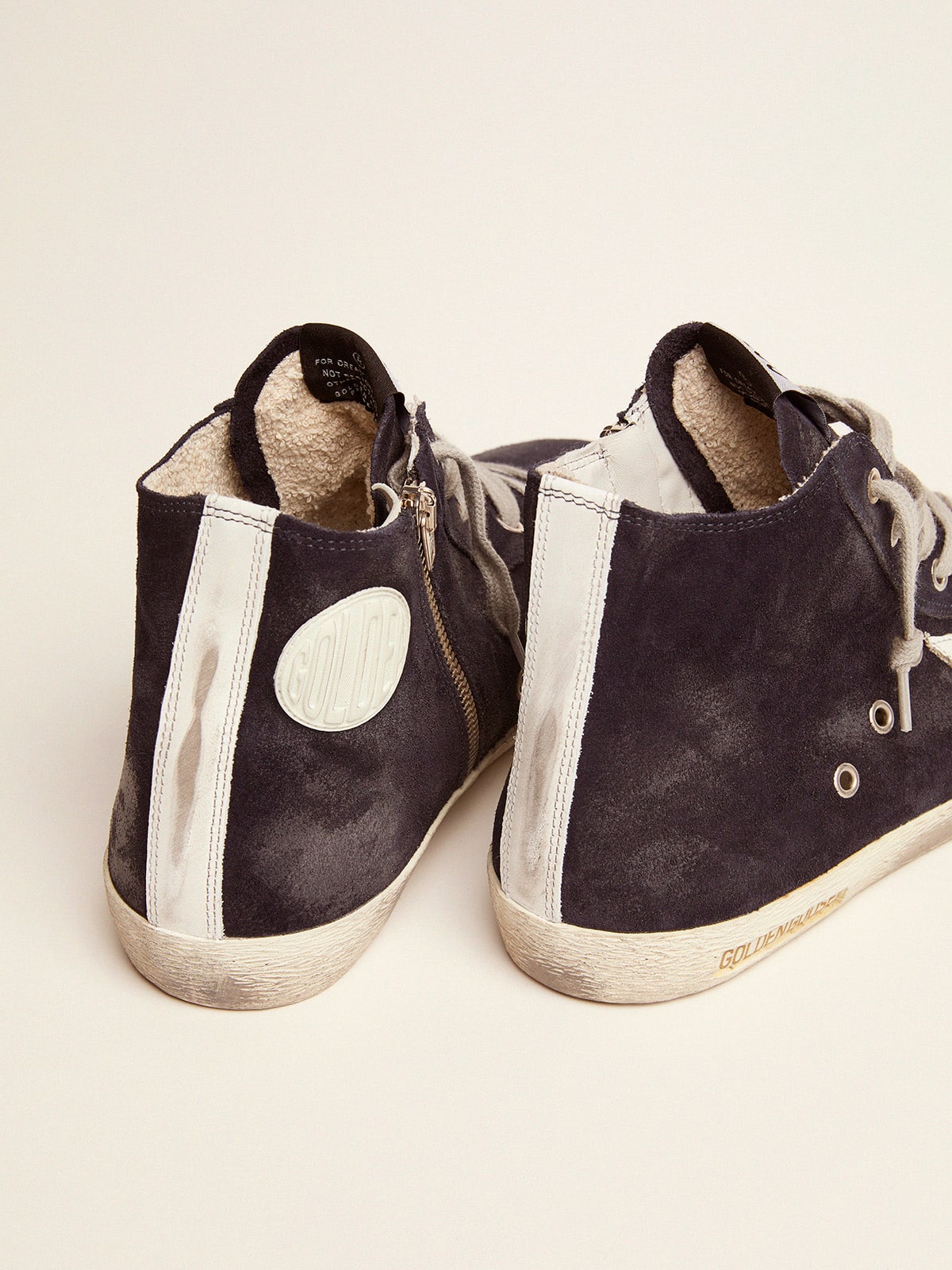Men's Francy in leather with leather star and heel tab| Golden Goose