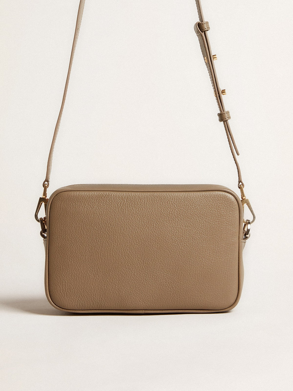 Star Bag in sage-green leather with tone-on-tone star| Golden Goose