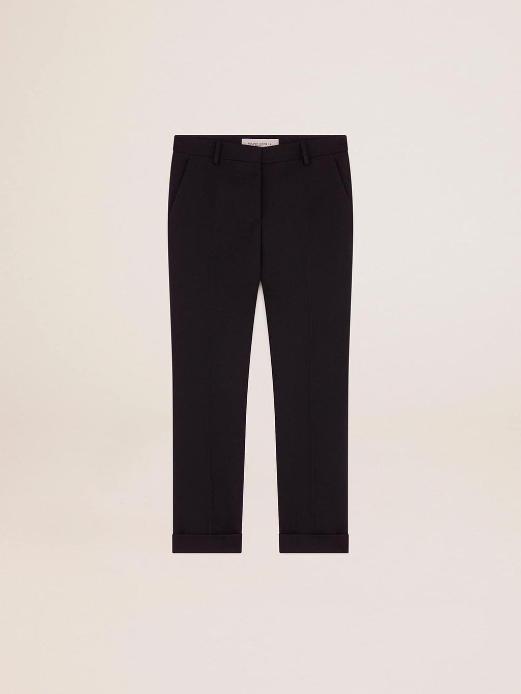 Women's wool cigarette pants| Golden Goose