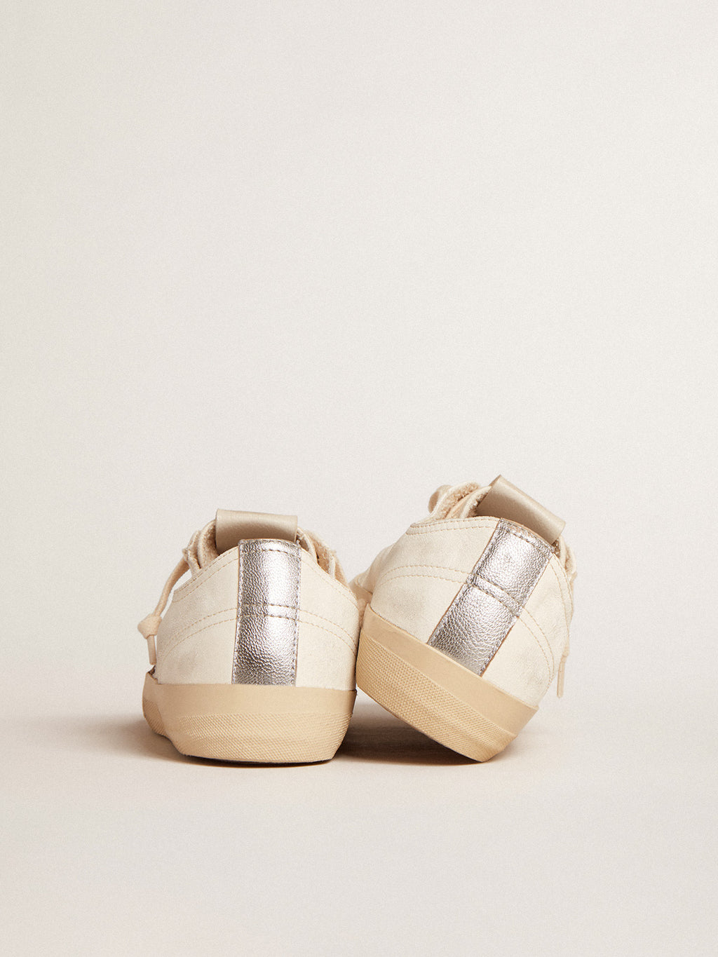 V-Star LTD in nappa with pony skin star and silver heel tab| Golden Goose
