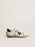 Super-Star Young in nappa with a printed star and black heel tab| Golden Goose