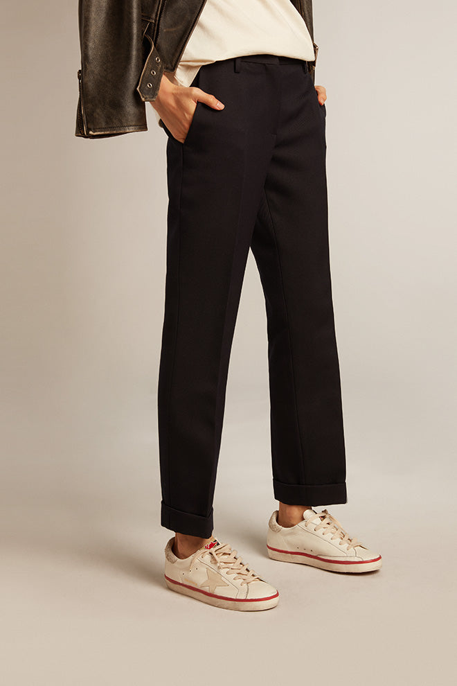 Women's Super-Star LTD CNY in nappa leather with ivory star| Golden Goose