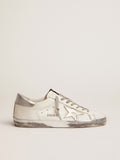 Men's Super-Star with laminated star and heel tab| Golden Goose