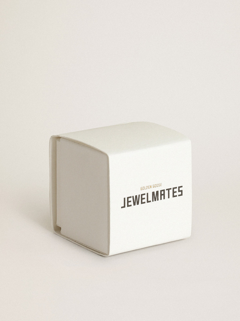 Women's ring in antique gold color with hidden message| Golden Goose