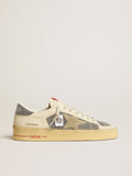 Men's Stardan in suede with sand star and Swarovski crystal inserts| Golden Goose