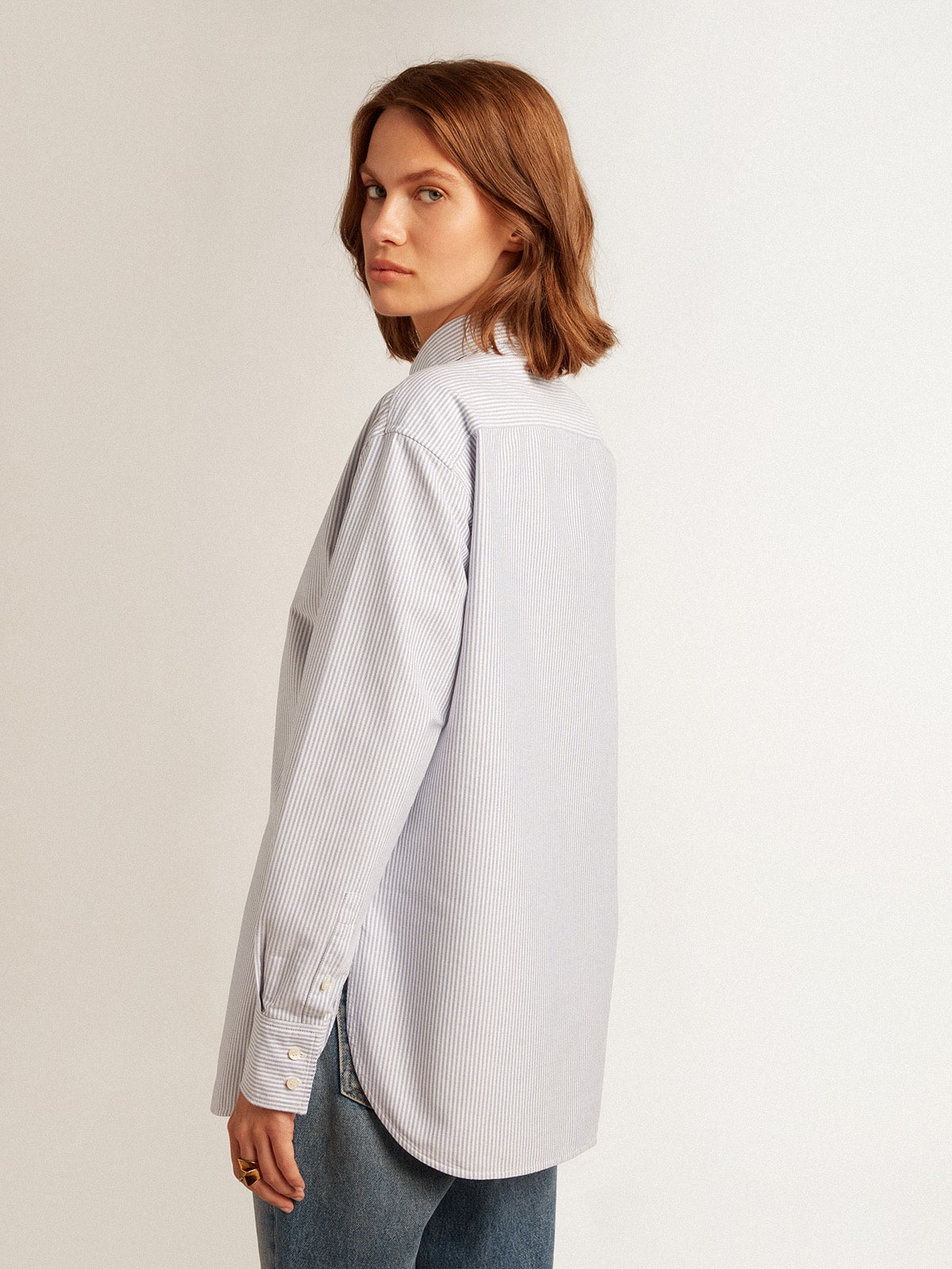 Women's striped shirt| Golden Goose