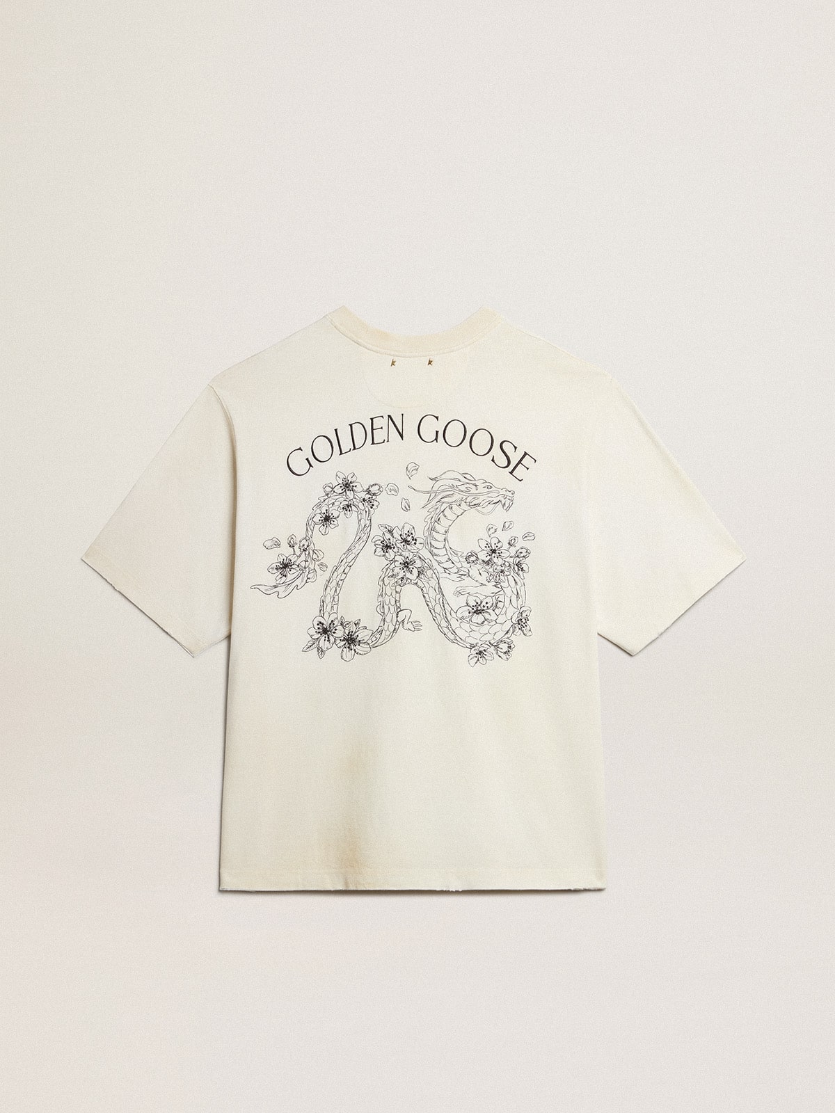 Aged white CNY T-shirt