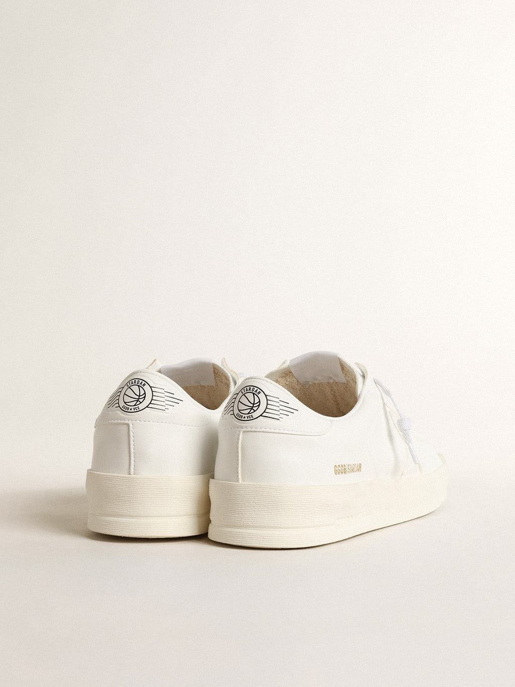 Men's bio-based Stardan with white star and heel tab| Golden Goose