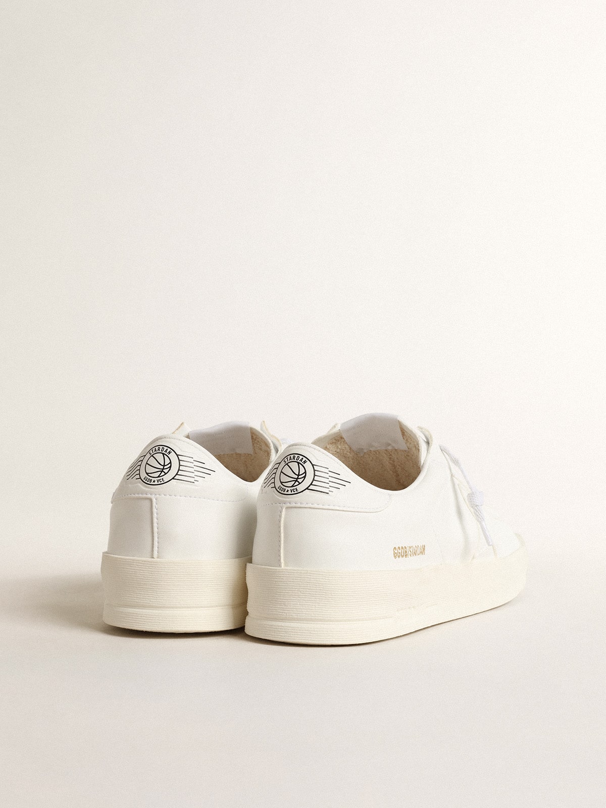 Men's bio-based Stardan with white star and heel tab| Golden Goose