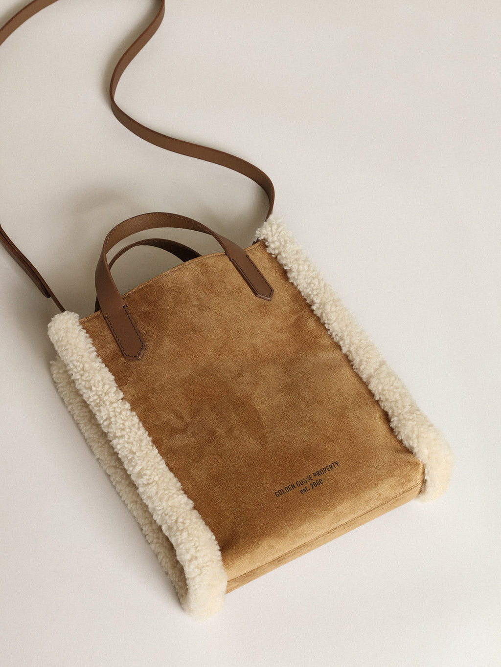 Mini California Bag in suede leather| Golden Goose