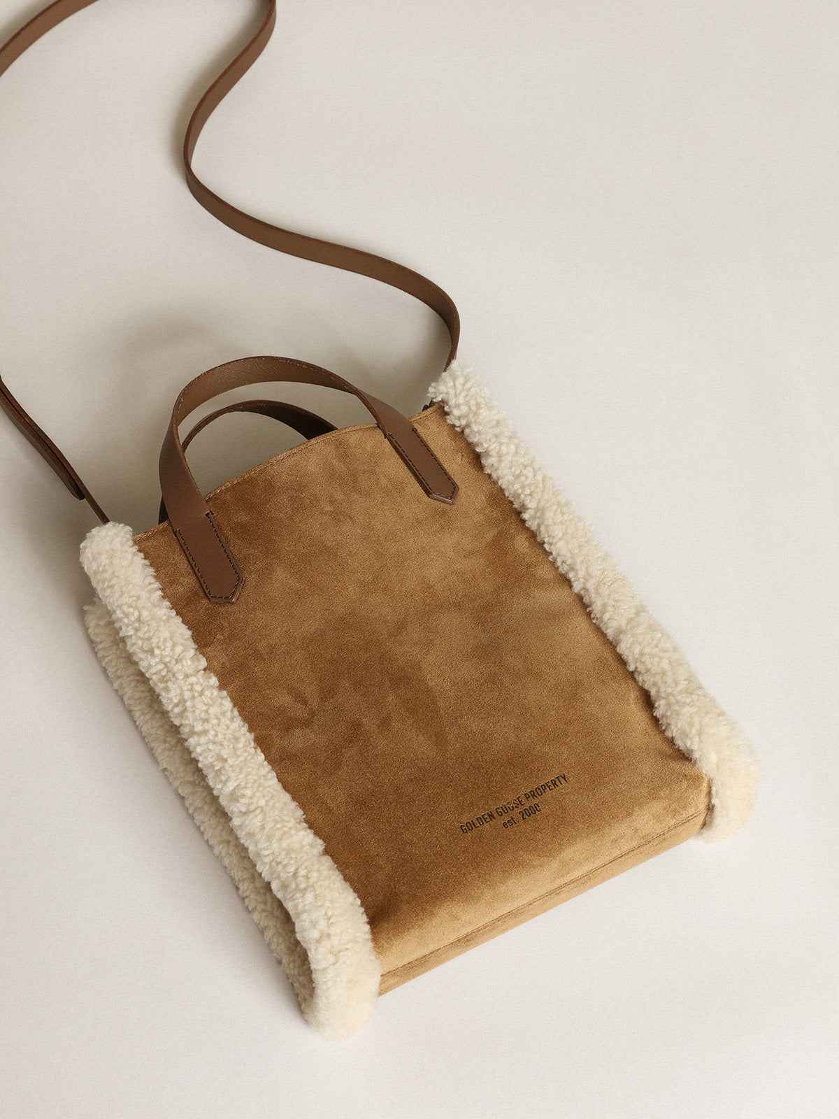 Mini California Bag in suede leather| Golden Goose