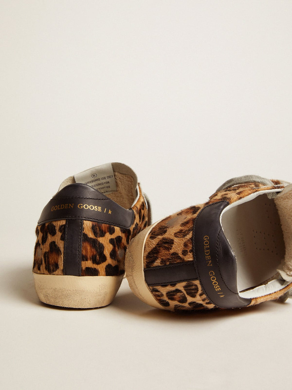 Women's Super-Star in leopard print leather| Golden Goose
