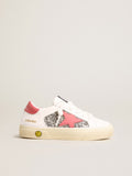 Teen May with red leather star and heel tab| Golden Goose