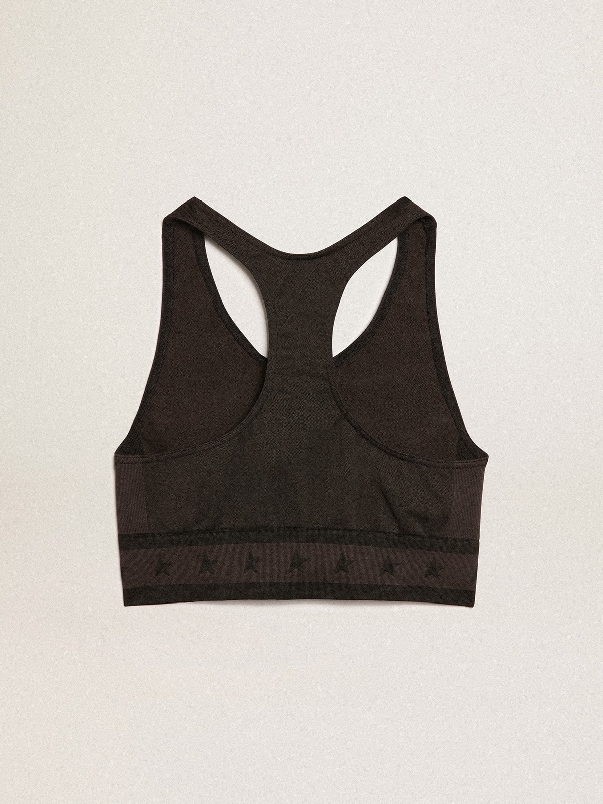 Black athletic top| Golden Goose