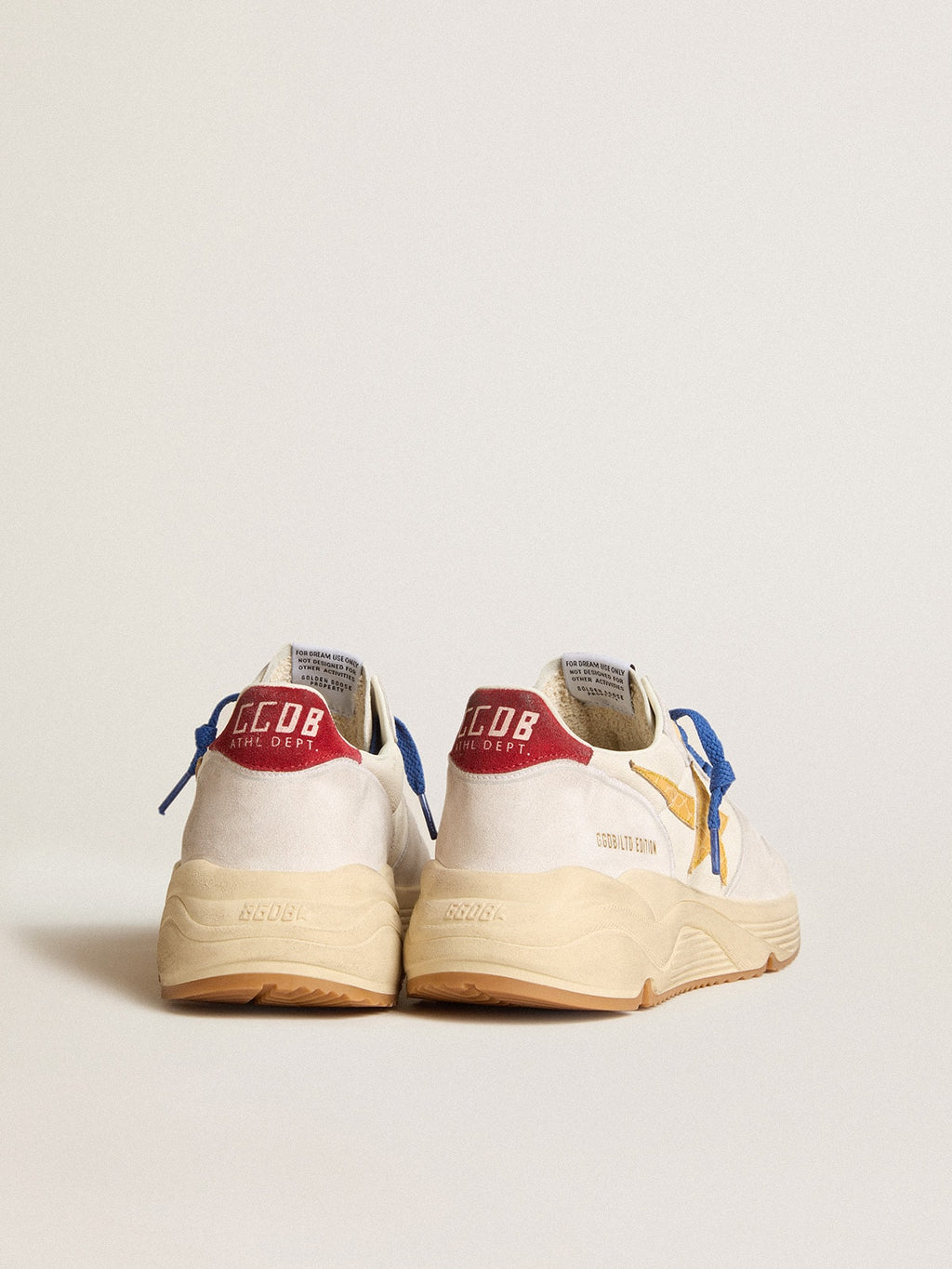 Running Sole LTD in nappa with leather star and suede heel tab| Golden Goose