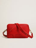 Women's Star Bag in bright red leather| Golden Goose