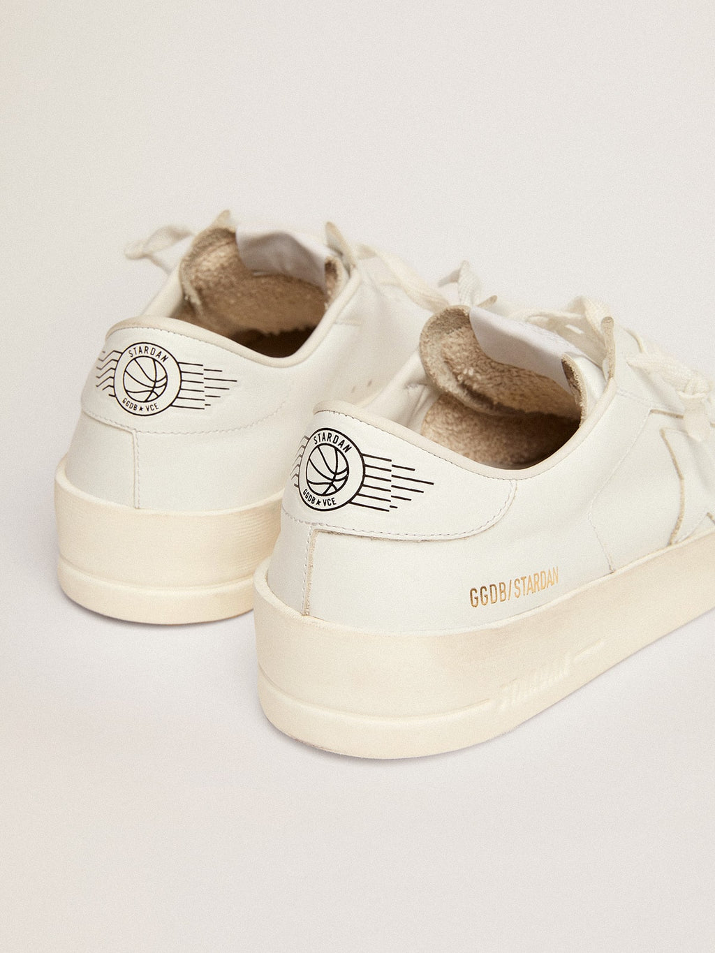 Women's Stardan sneakers in total white leather| Golden Goose