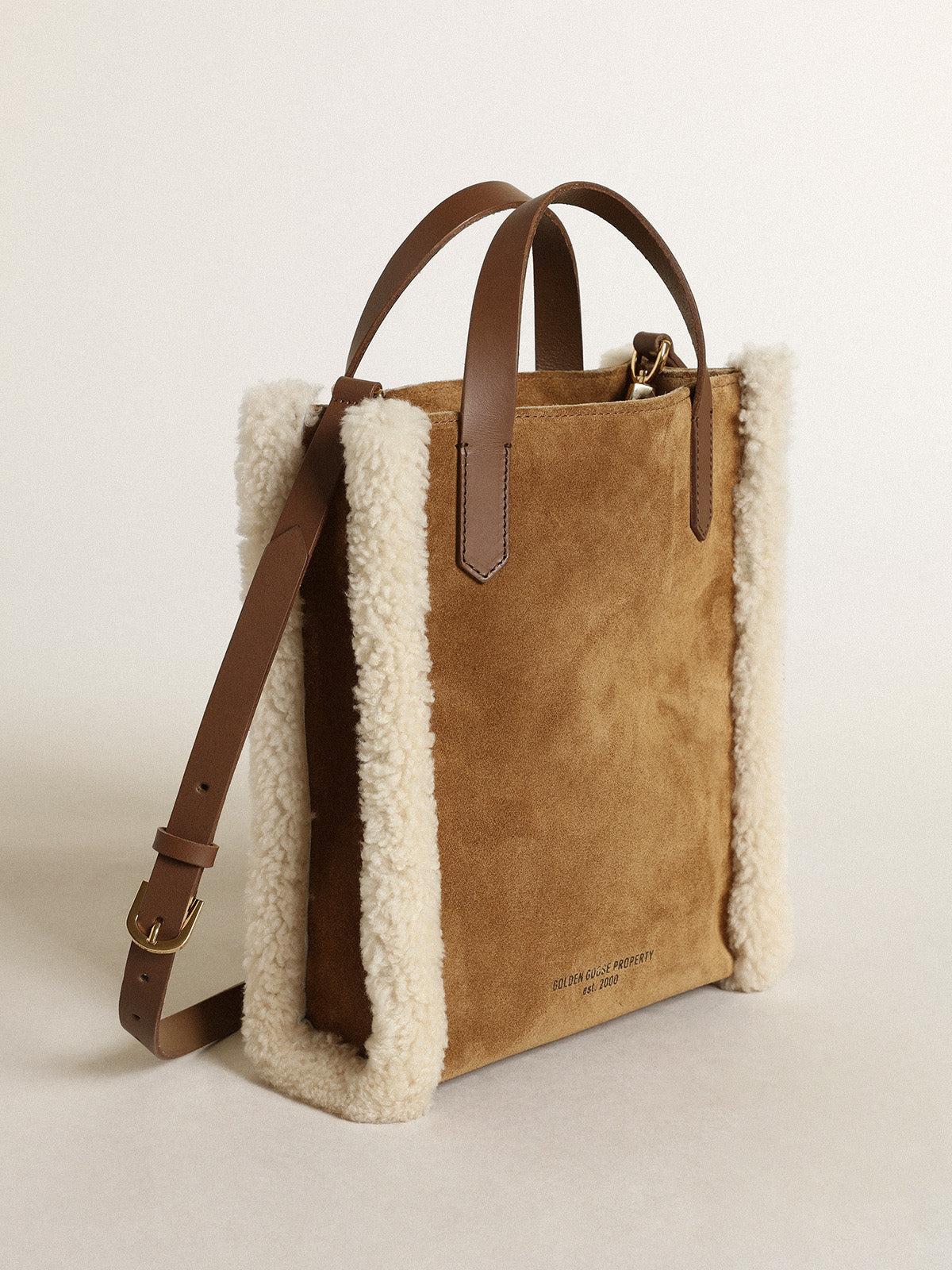 Mini California Bag in suede leather| Golden Goose