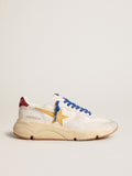 Running Sole LTD in nappa with leather star and suede heel tab| Golden Goose