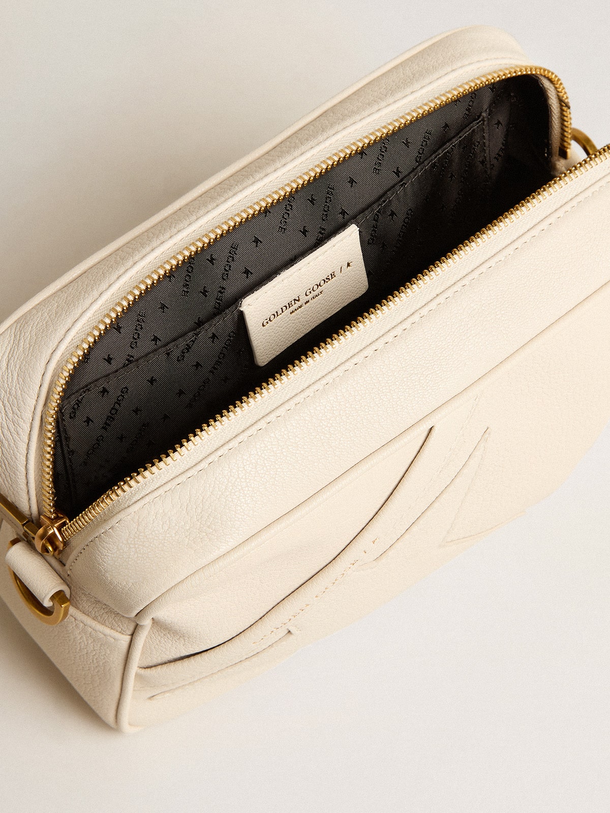 Women's Star Bag in butter-colored leather| Golden Goose