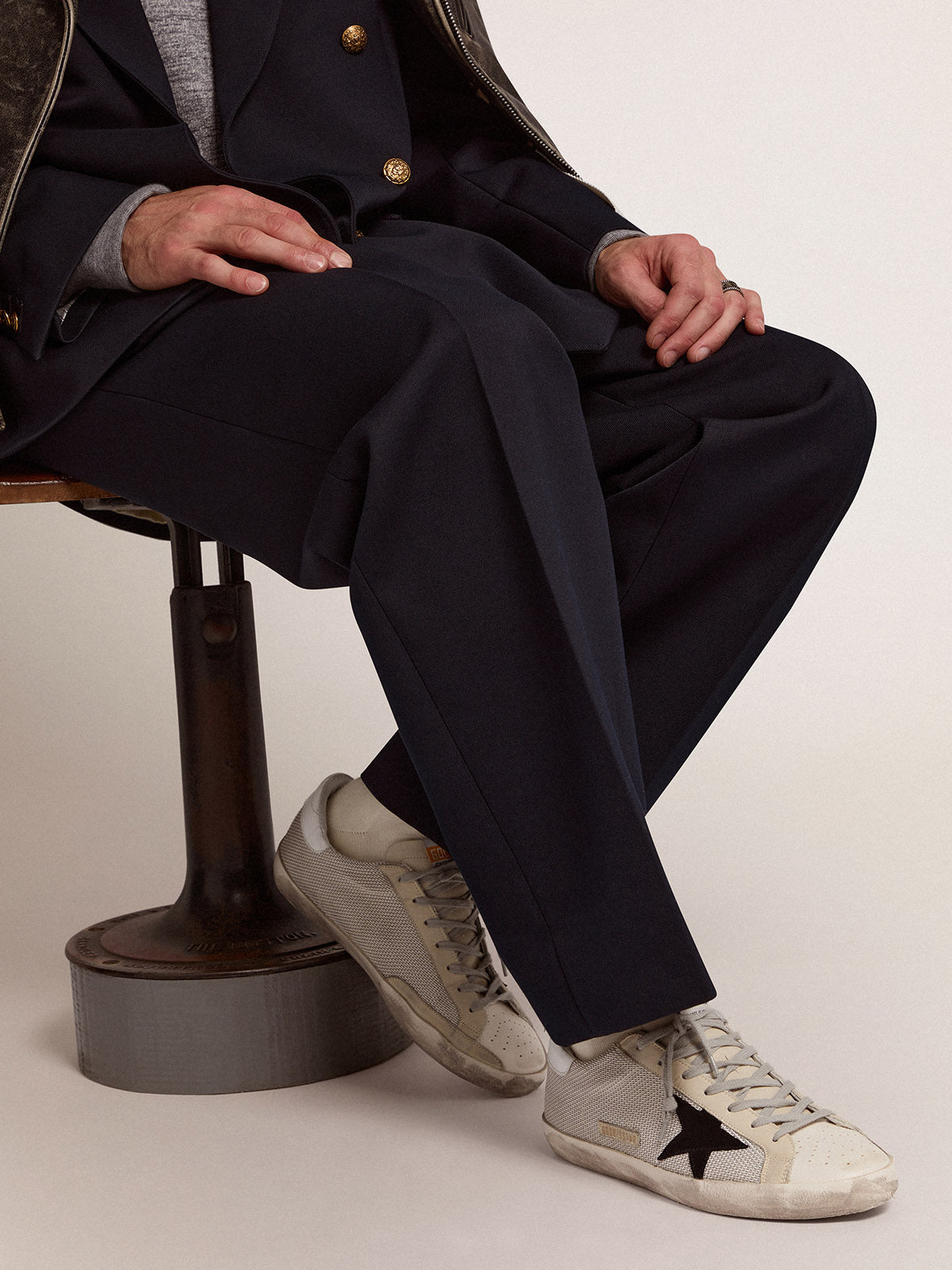 Men's Super-Star in leather| Golden Goose