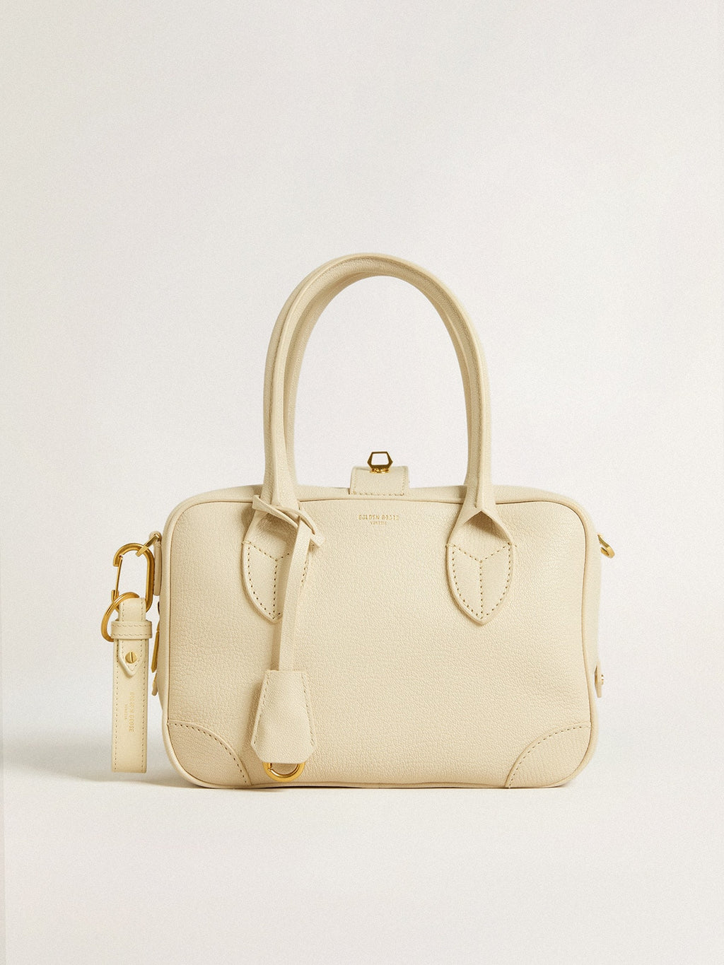 Worn white keyring| Golden Goose