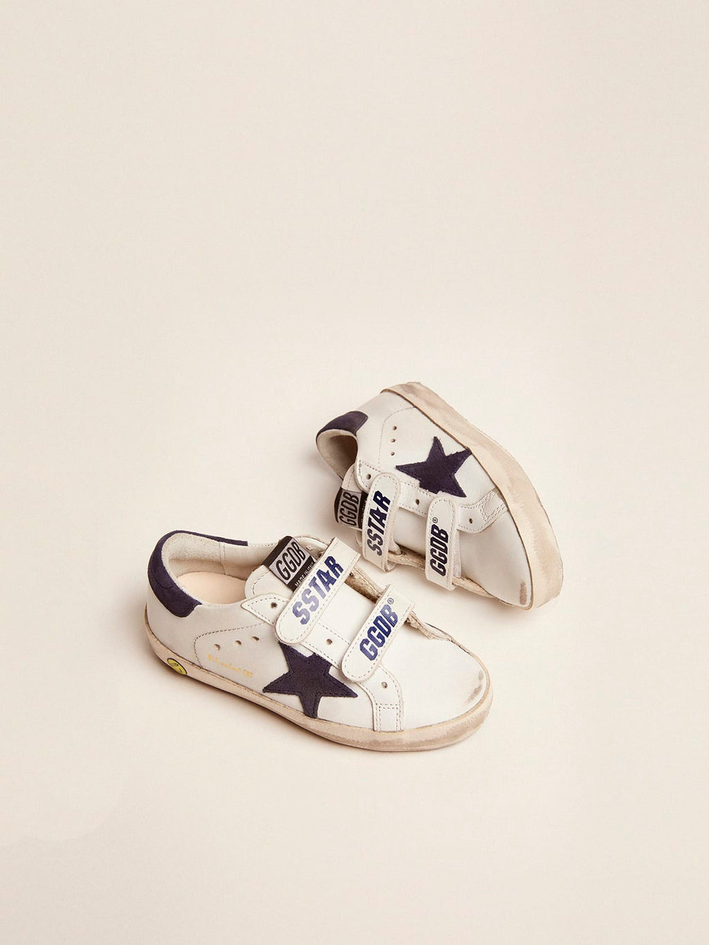 Young Old School with dark blue inserts| Golden Goose