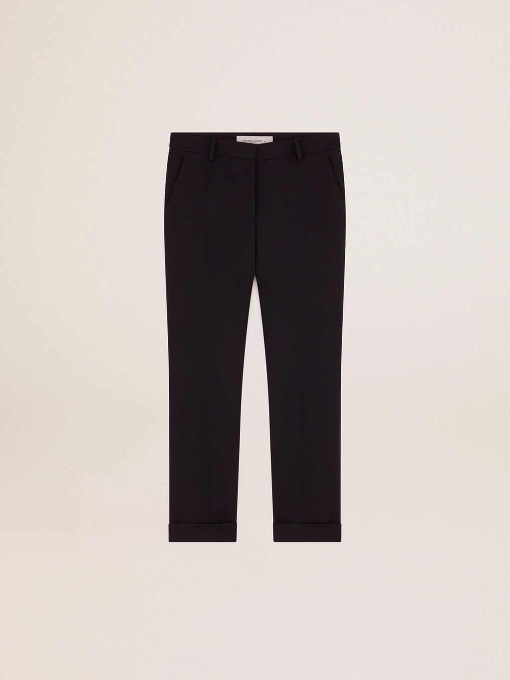 Women's wool cigarette pants| Golden Goose