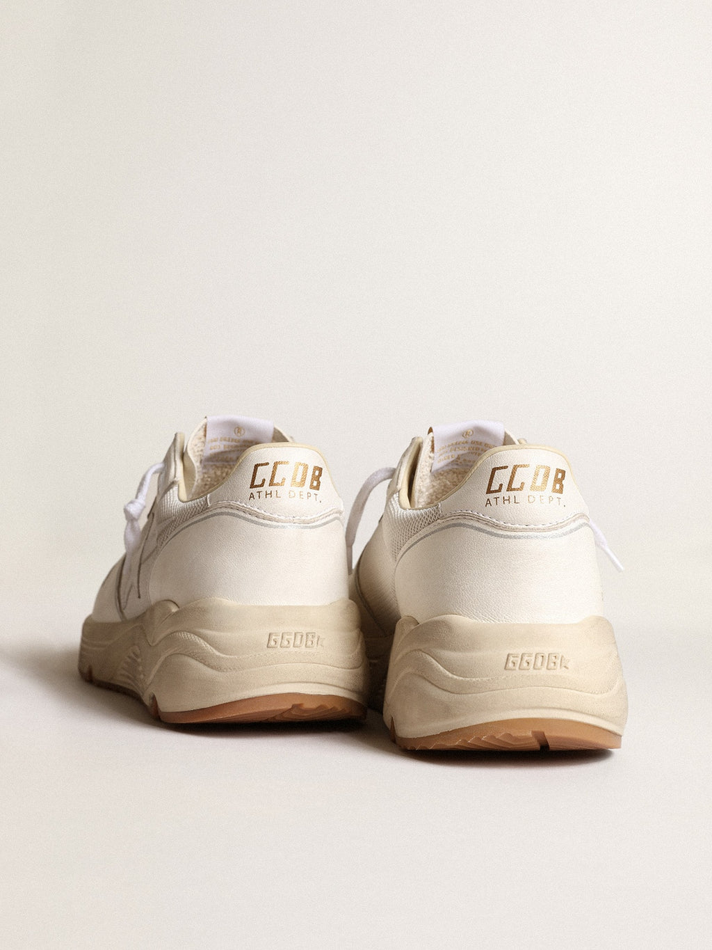 Women's Running Sole in mesh and white nappa| Golden Goose