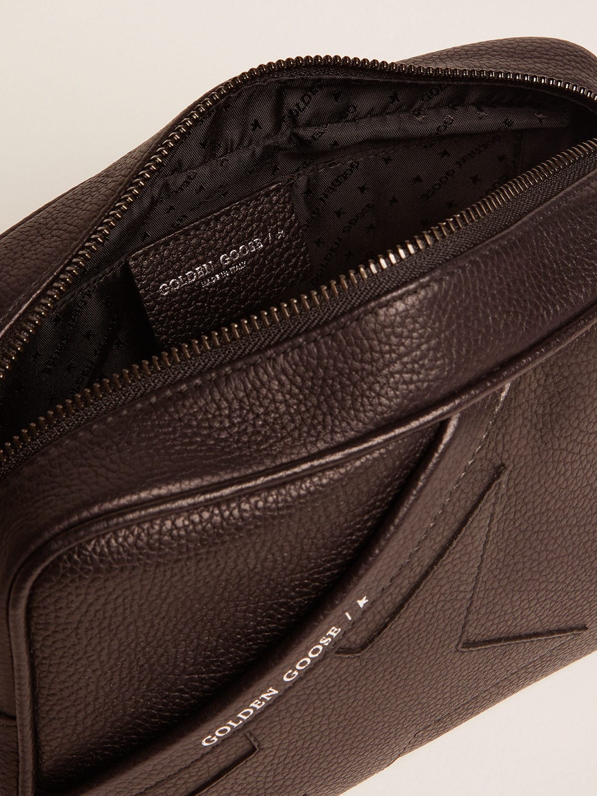 Women's Star bag in black leather| Golden Goose