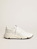 Men's bio-based Running Sole with white star and heel tab| Golden Goose