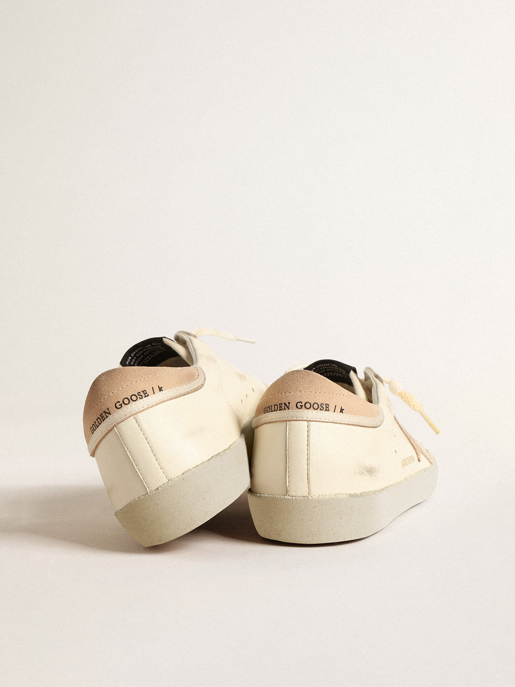 Men's Super-Star LTD in nappa with suede star and heel tab| Golden Goose