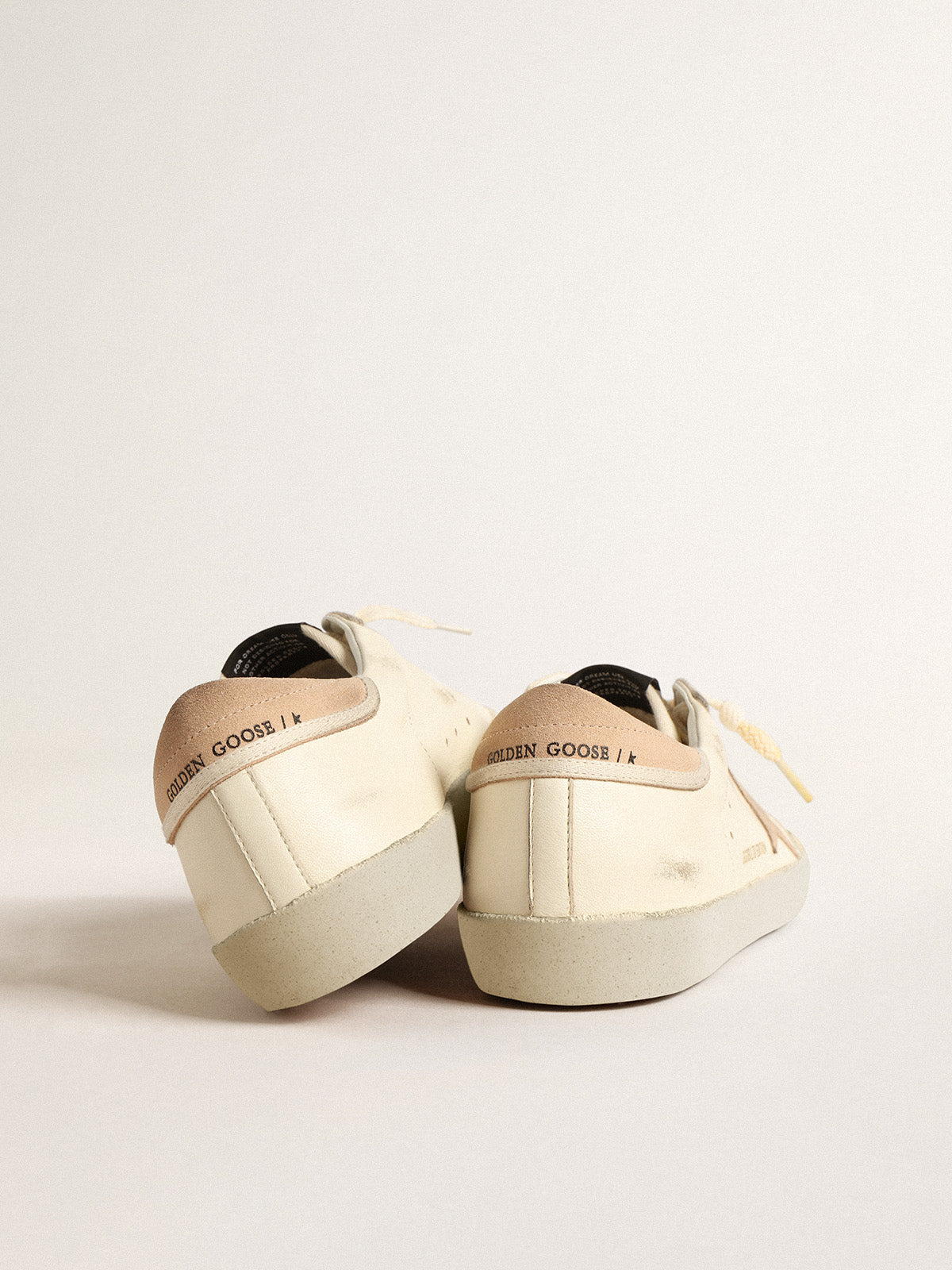 Men's Super-Star LTD in nappa with suede star and heel tab| Golden Goose