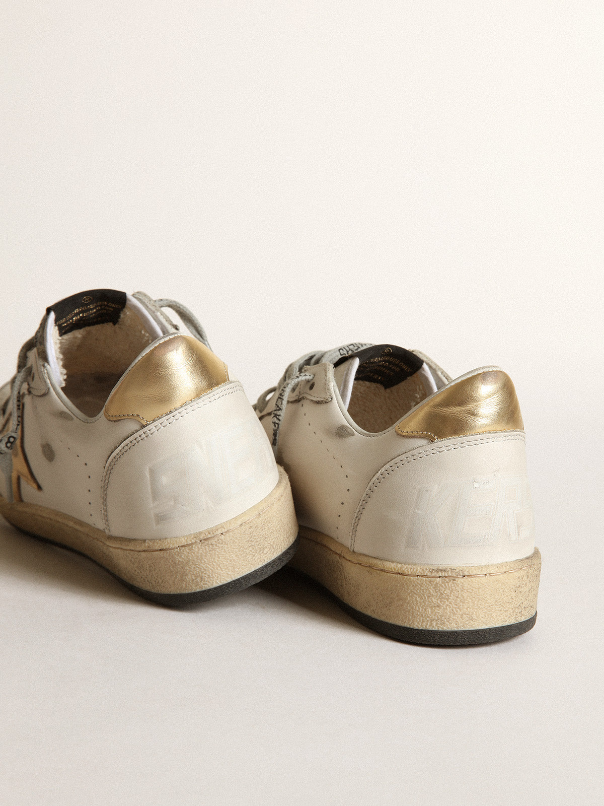 Women's Ball Star with gold star and heel tab| Golden Goose