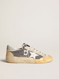 Women's Super-Star LAB with white star and Swarovski glitter upper| Golden Goose