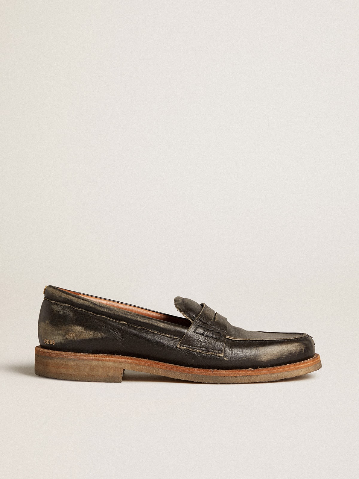 Jerry loafer in black leather| Golden Goose