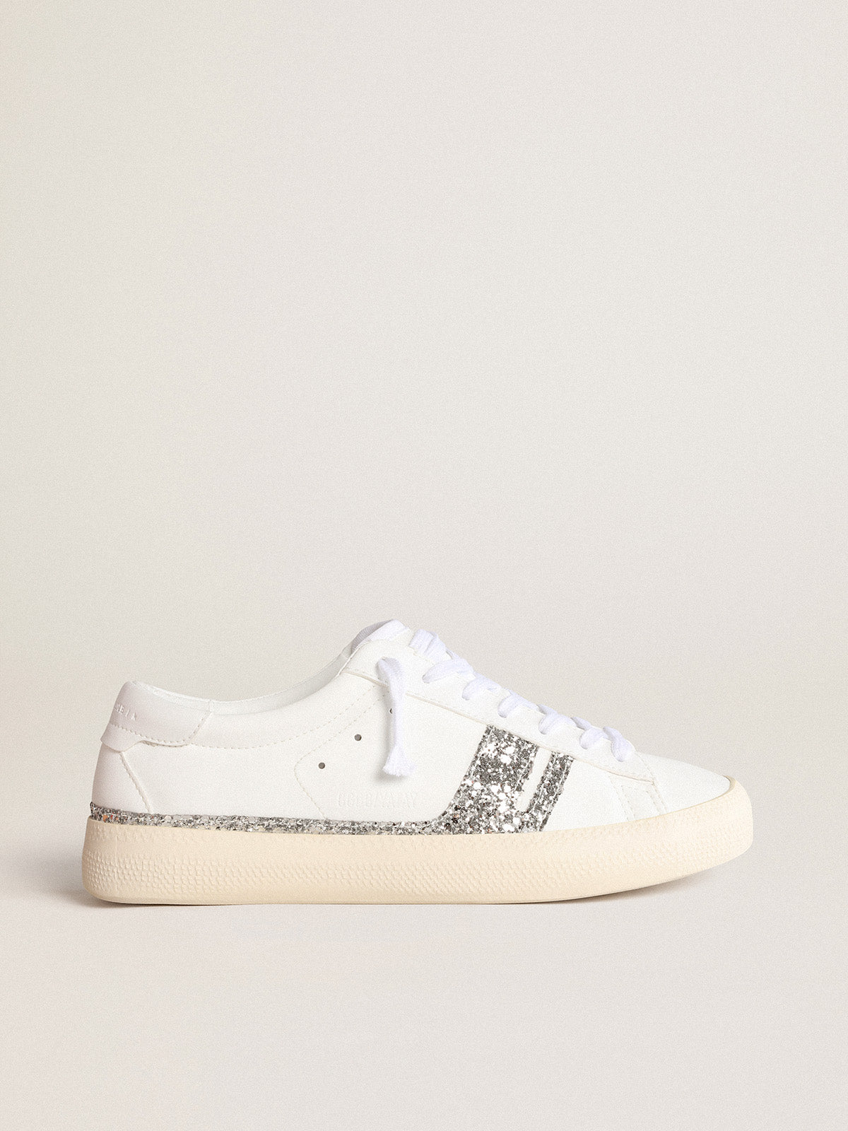 Silver glitter sneakers Yatay Model 1B| Golden Goose