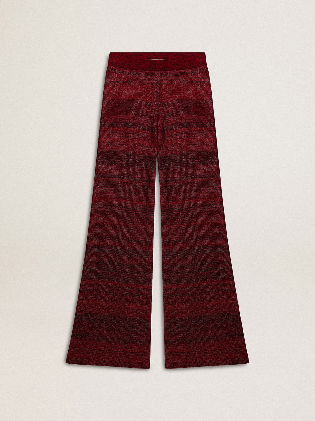 Irregular-striped cotton pants| Golden Goose