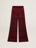 Irregular-striped cotton pants| Golden Goose