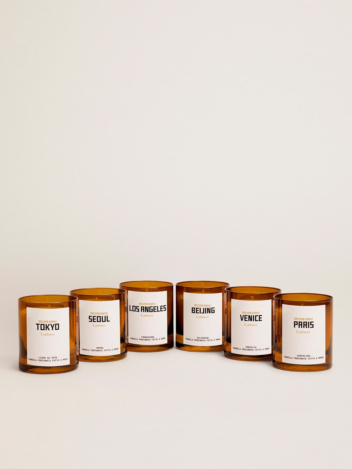 Los Angeles Essence Frangipane Scented Candle 200 g| Golden Goose