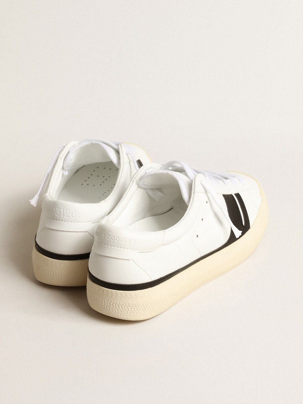 Yatay Model 1B white sneakers with black Y| Golden Goose