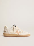 Ball Star in canvas and nappa with bronze metallic leather star| Golden Goose