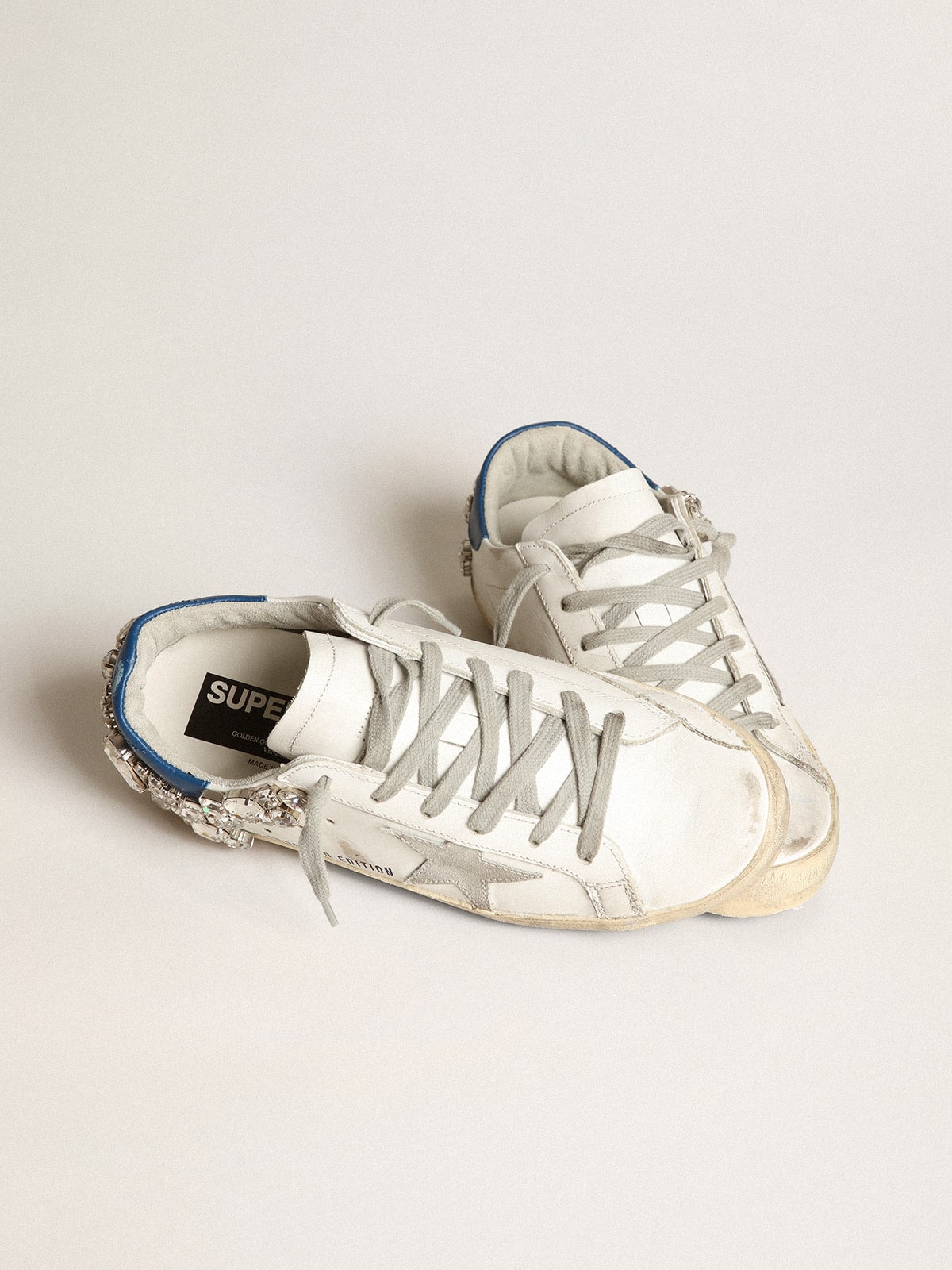 Women's Rhinestones Sneaker Super-Star| Golden Goose